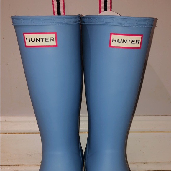 Hunter Shoes - New Hunter Boots still with box. Light Blue sz 8